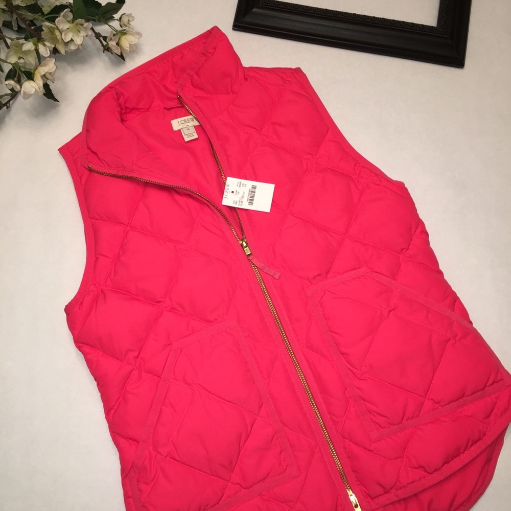 J.Crew puffer vest size XSmall NWT